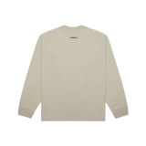 Fear of God Essentials Long Sleeve T-Shirt Applique - Tan - Used