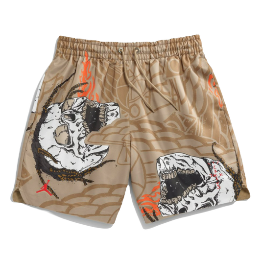 Travis Scott CJ x Jordan Pool Short - Khaki