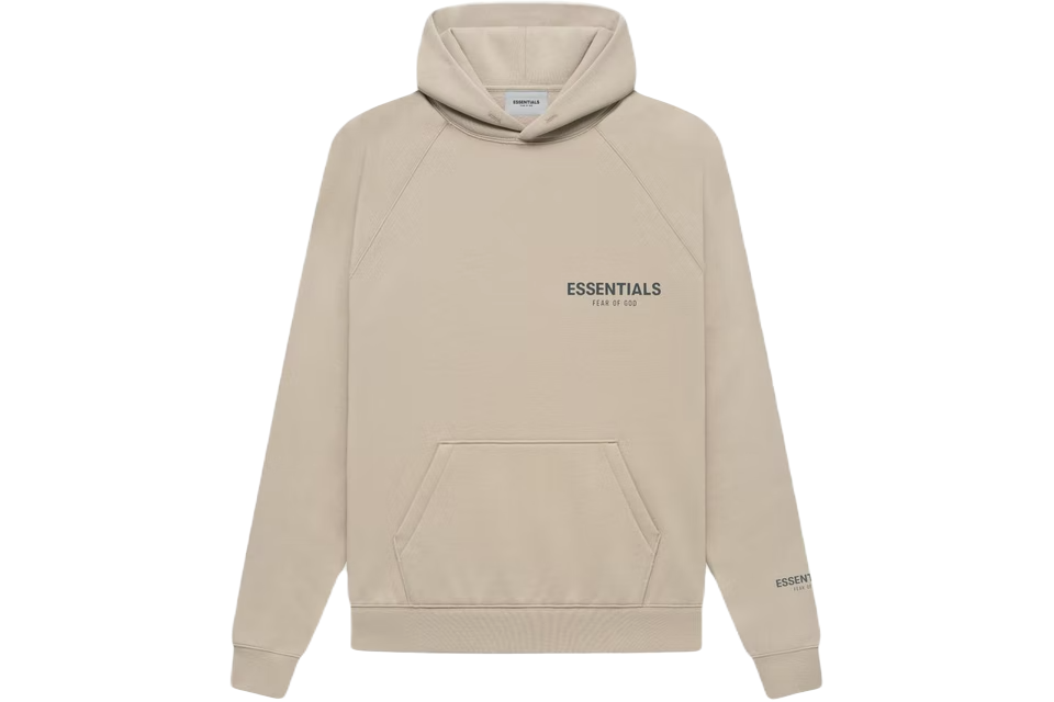 Fear of God Essential Hoodie - Tan Essential FOG
