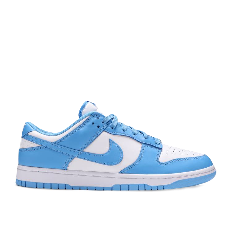 Nike Dunk Low Retro - University Blue/UNC 2021 - Used Nike