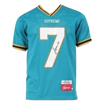 Supreme Hail Mary Football Top - Teal Supreme