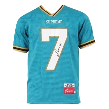 Supreme Hail Mary Football Top - Teal - Used