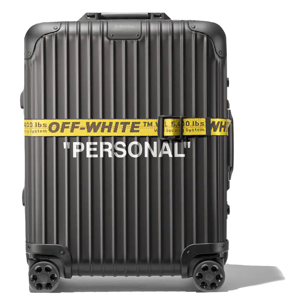 OFF-WHITE Rimowa Personal Belongings 49L Case - Black - Used