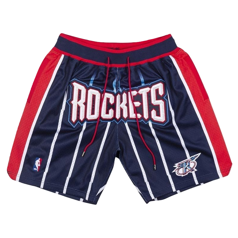 mitchell and ness houston rockets shorts