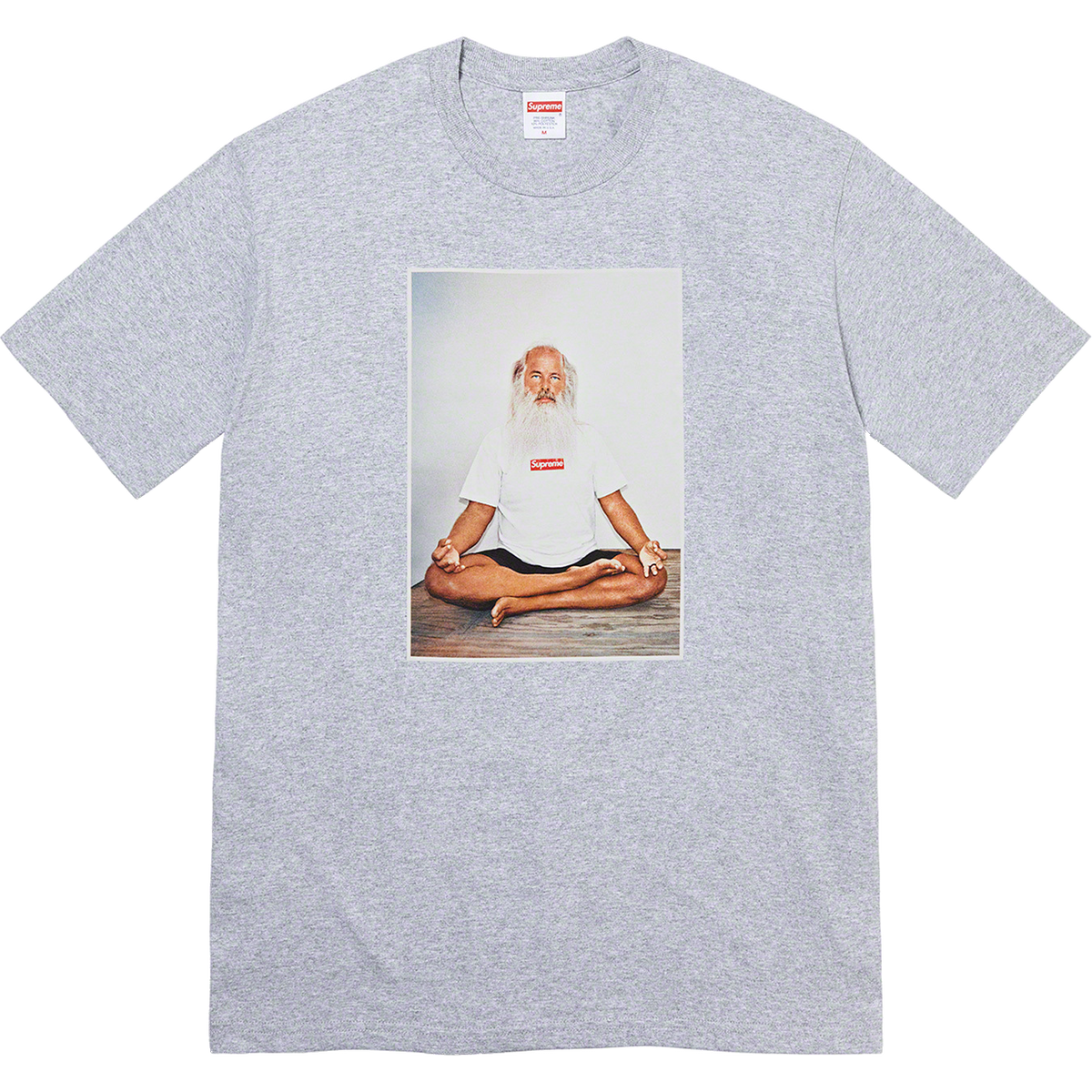 Supreme Rick Rubin Tee - Heather Grey Supreme