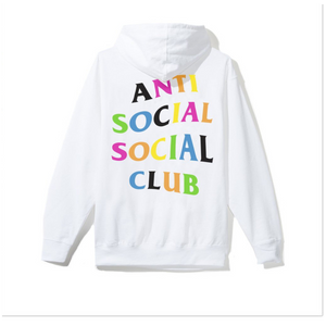 ASSC Rainbow Hoodie - White