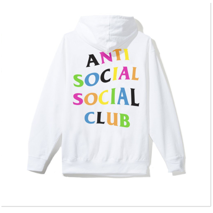 ASSC Rainbow Hoodie - White