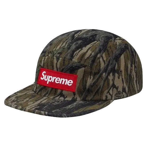 Supreme Military Camp Cap Mossy Oak Camo FW18 - Used Supreme