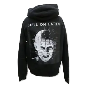 Supreme Hell Raiser Zip Up Pinhead Hoodie - Black Supreme