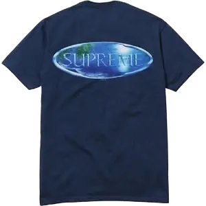 Supreme Lagoon Tee - Navy Supreme