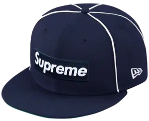 Supreme Box Logo Piping New Era Supreme