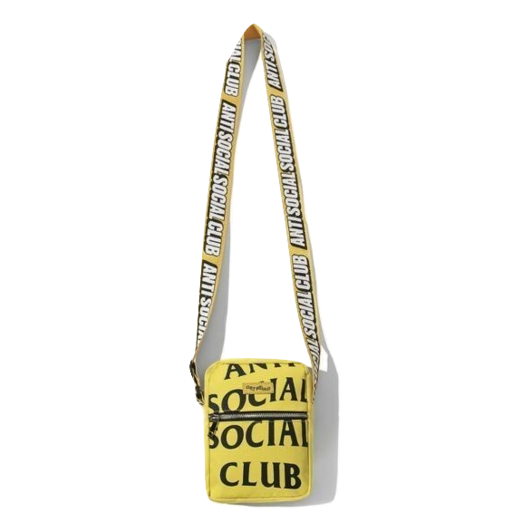 Anti Social Social Club The Remix Side Bag - Yellow Anti Social Social Club