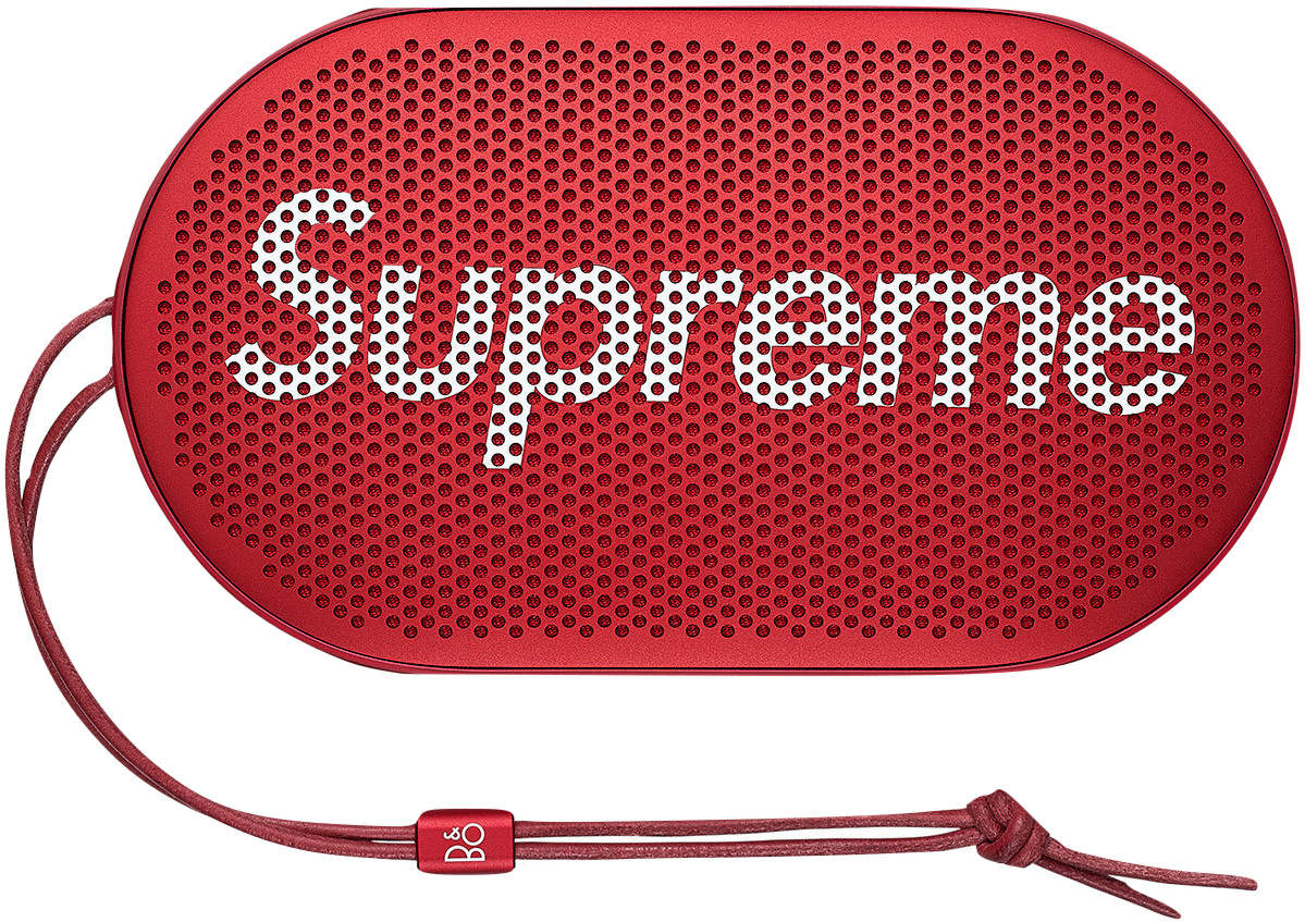 Supreme/B&O PLAY by Bang & Olufsen P2 Wireless Speaker