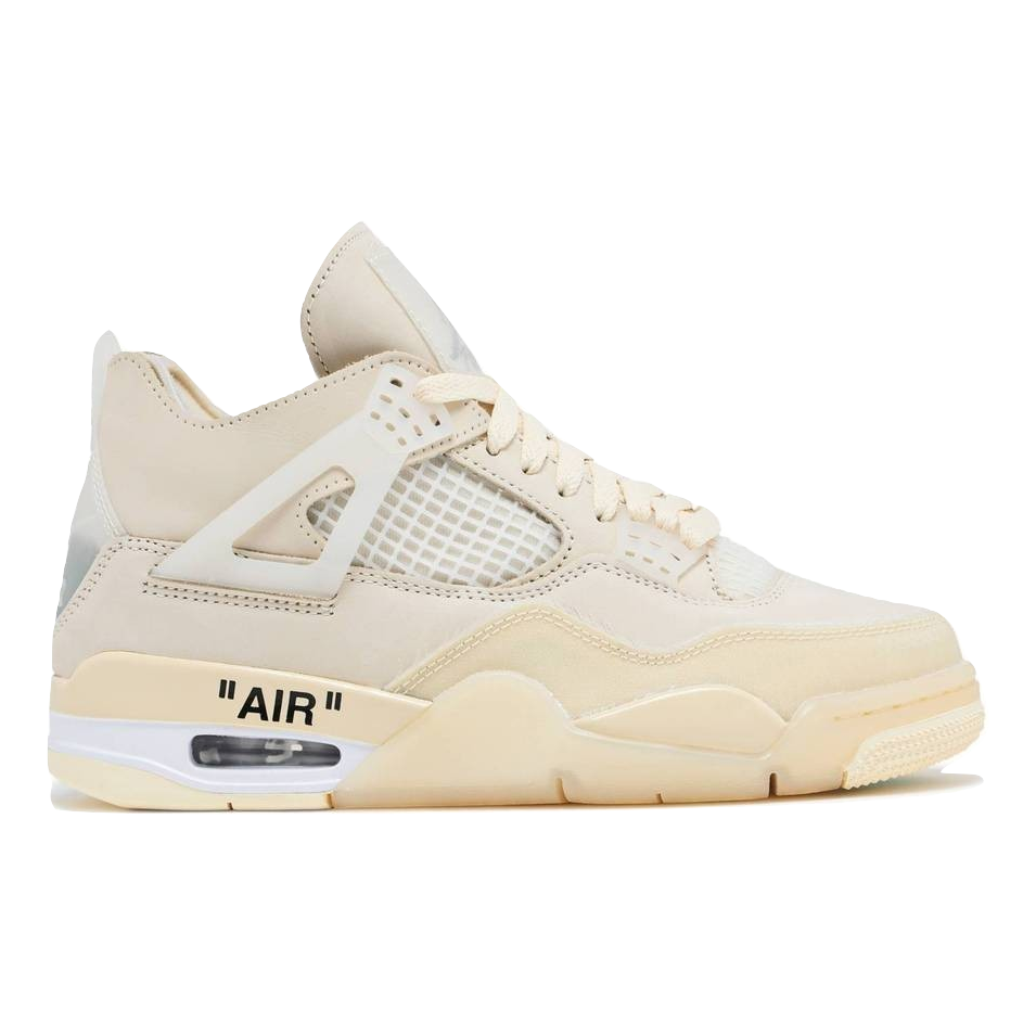 WMNS Air Jordan 4 Retro SP OFF-WHITE - Sail - Used