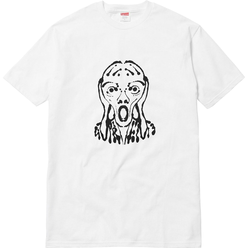 Supreme hot sale scream shirt