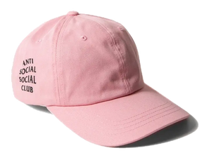 Anti Social Social Club Weird Cap -  Pink - Used Anti Social Social Club