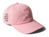 Anti Social Social Club Weird Cap -  Pink