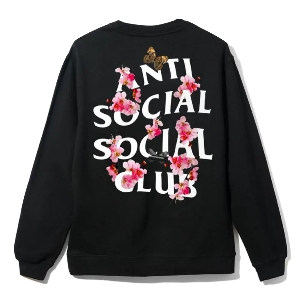 ASSC KKOCH Crewneck - Black Anti Social Social Club
