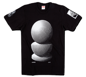 Supreme MC Escher Three Spheres Tee - Black