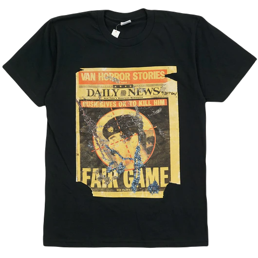 Supreme Dash Snow Tee - Black Supreme