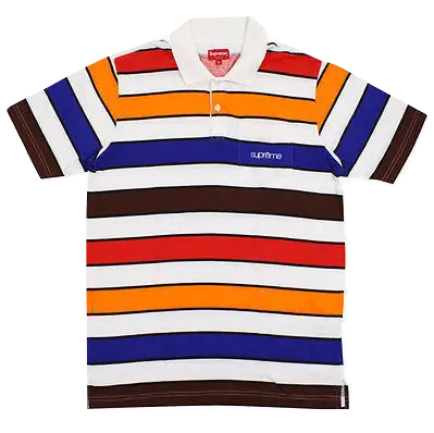 Supreme Classic Stripe Polo Supreme
