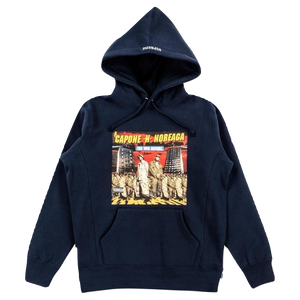 Supreme Capone-N-Noreaga Hoodie - Navy