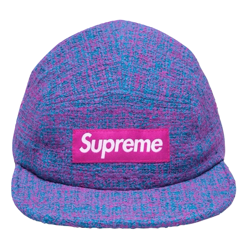 Supreme Boucle Camp Cap - Multicolor