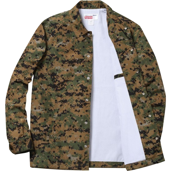 Supreme CDG Coach Jacket Camo Grails SF