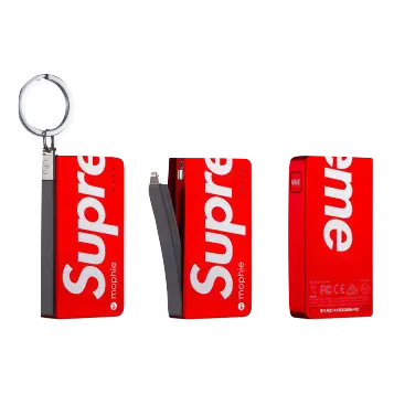 Supreme x Mophie Power Reserve - Red Supreme