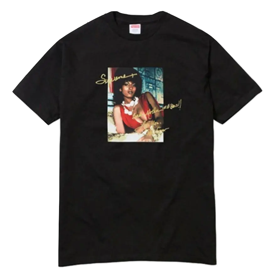 Supreme Pam Grier Tee - Black Supreme