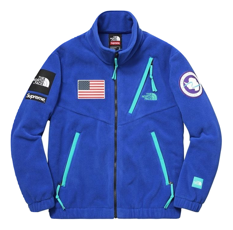 Supreme X The North Face Trans Antarctica Expedition Fleece Jacket - Used