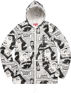 Supreme x Thrasher Hooded Boyfriend - White Supreme