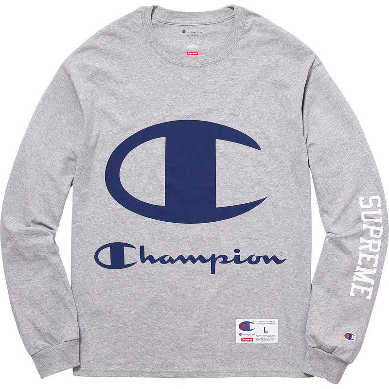 Supreme x Champion L S Tee Grails SF