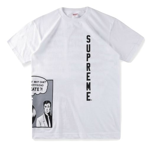 Supreme x Thrasher Boyfriend Tee - Used