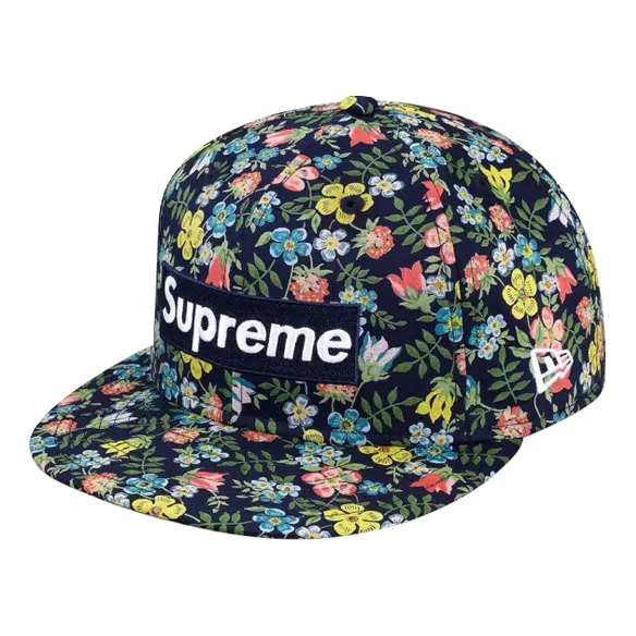 Supreme Liberty Floral Box Log New Era Supreme