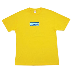 Supreme Holographic Box Logo Tee - Yellow
