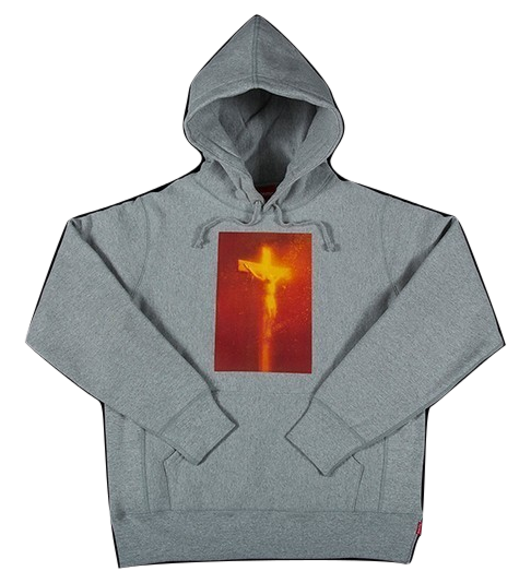 Supreme Piss Christ Hooded Sweatshirt