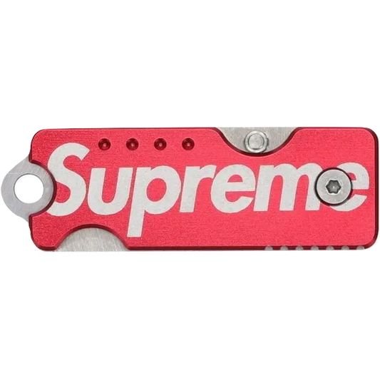 Supreme Quiet Carry Knife - Red Supreme