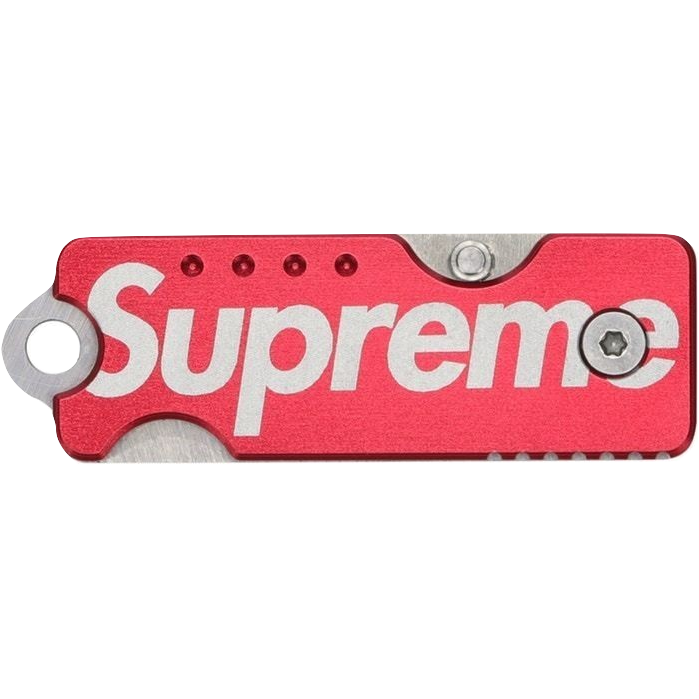Supreme Quiet Carry Knife - Red