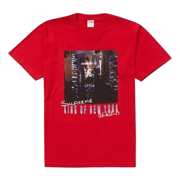 Supreme King of New York Tee - Red Supreme