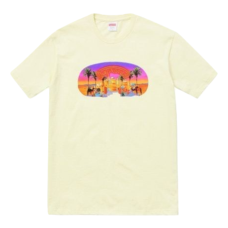 Supreme Mirage Tee - Pale Yellow