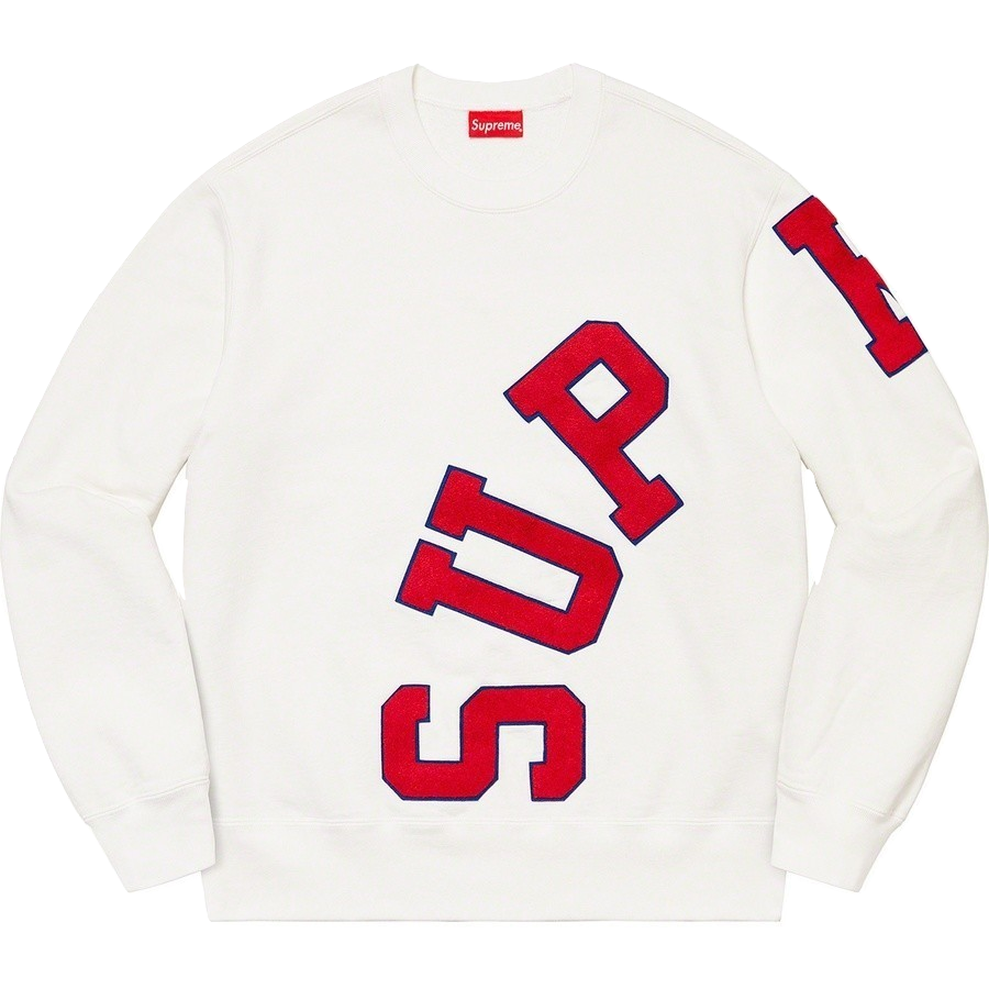 Supreme Big Arc Crewneck - White Supreme