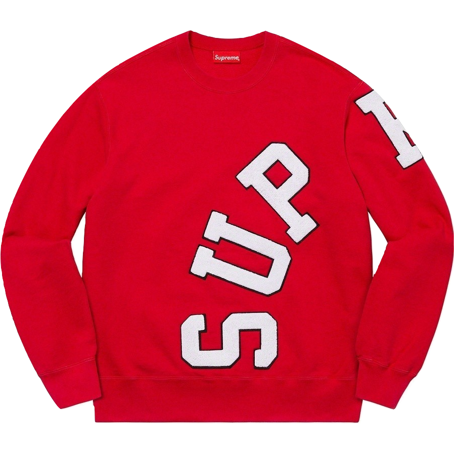 Supreme Big Arc Crewneck - Red Supreme