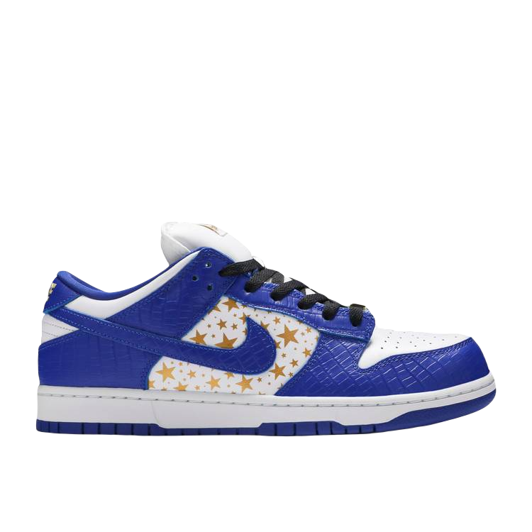 Nike SB Dunk Low OG QS - Supreme Stars Hyper Royal - Used