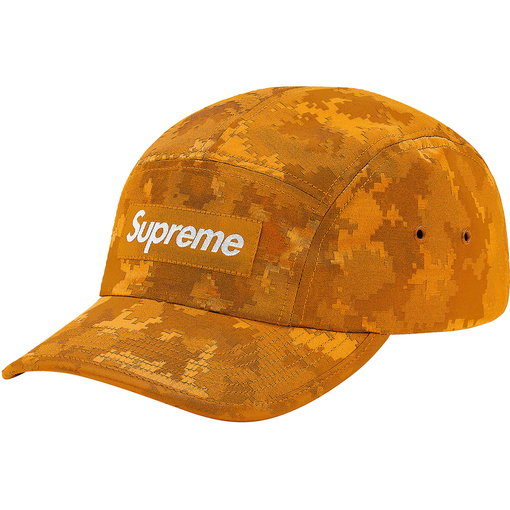 Supreme Satin Digi Camo Camp Cap - Orange – Grails SF