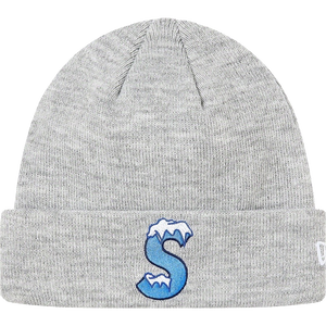 Supreme New Era S Logo Beanie - Heather Grey (FW20)