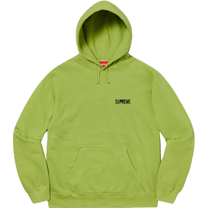 Supreme Restless Youth Hooded Sweatshirt - Lime Supreme