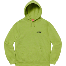 Supreme Restless Youth Hooded Sweatshirt - Lime