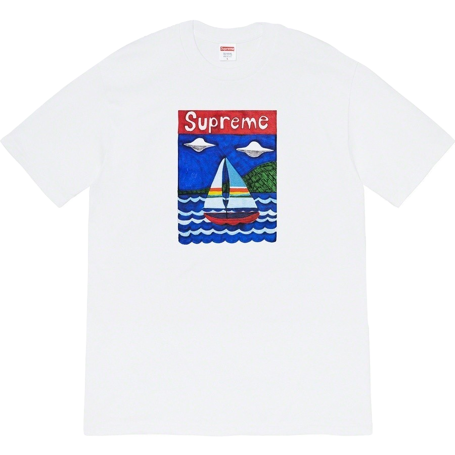 Supreme Sailboat Tee - White Supreme