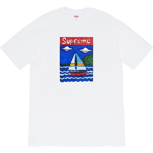 Supreme Sailboat Tee - White Supreme